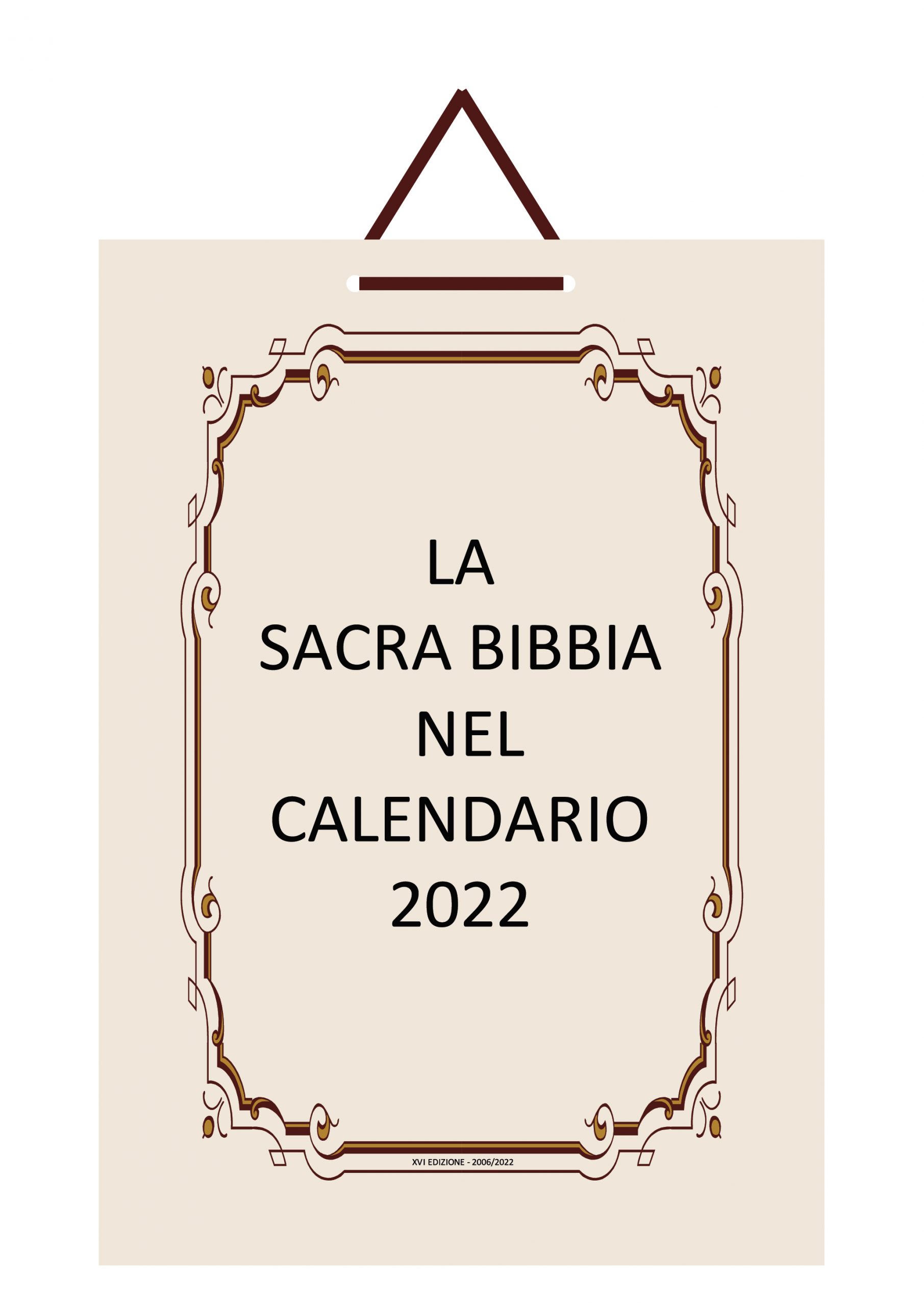 La Sacra Bibbia nel Calendario 2022