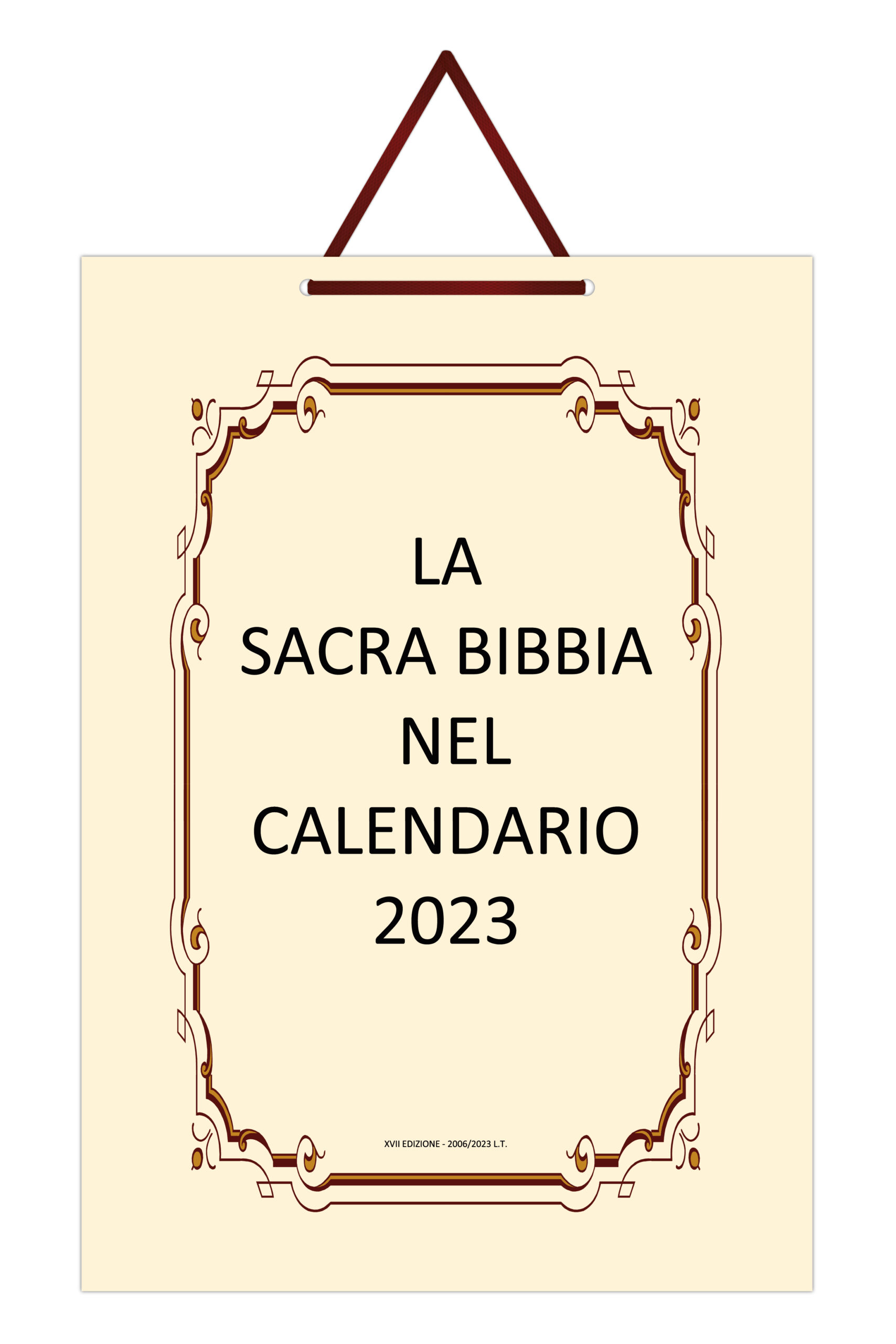 La Sacra Bibbia nel Calendario 2023