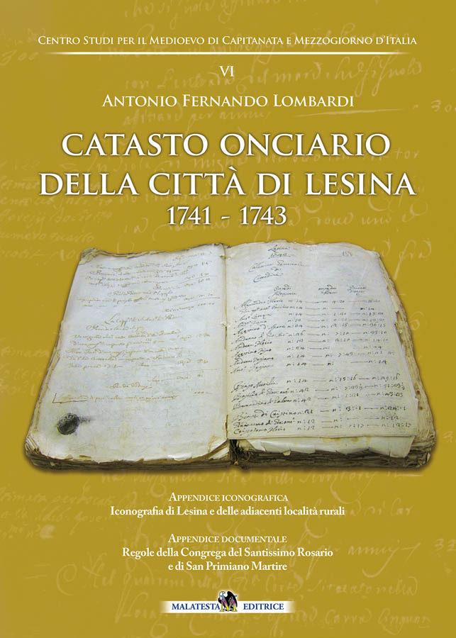 Catasto onciario della città di Lesina