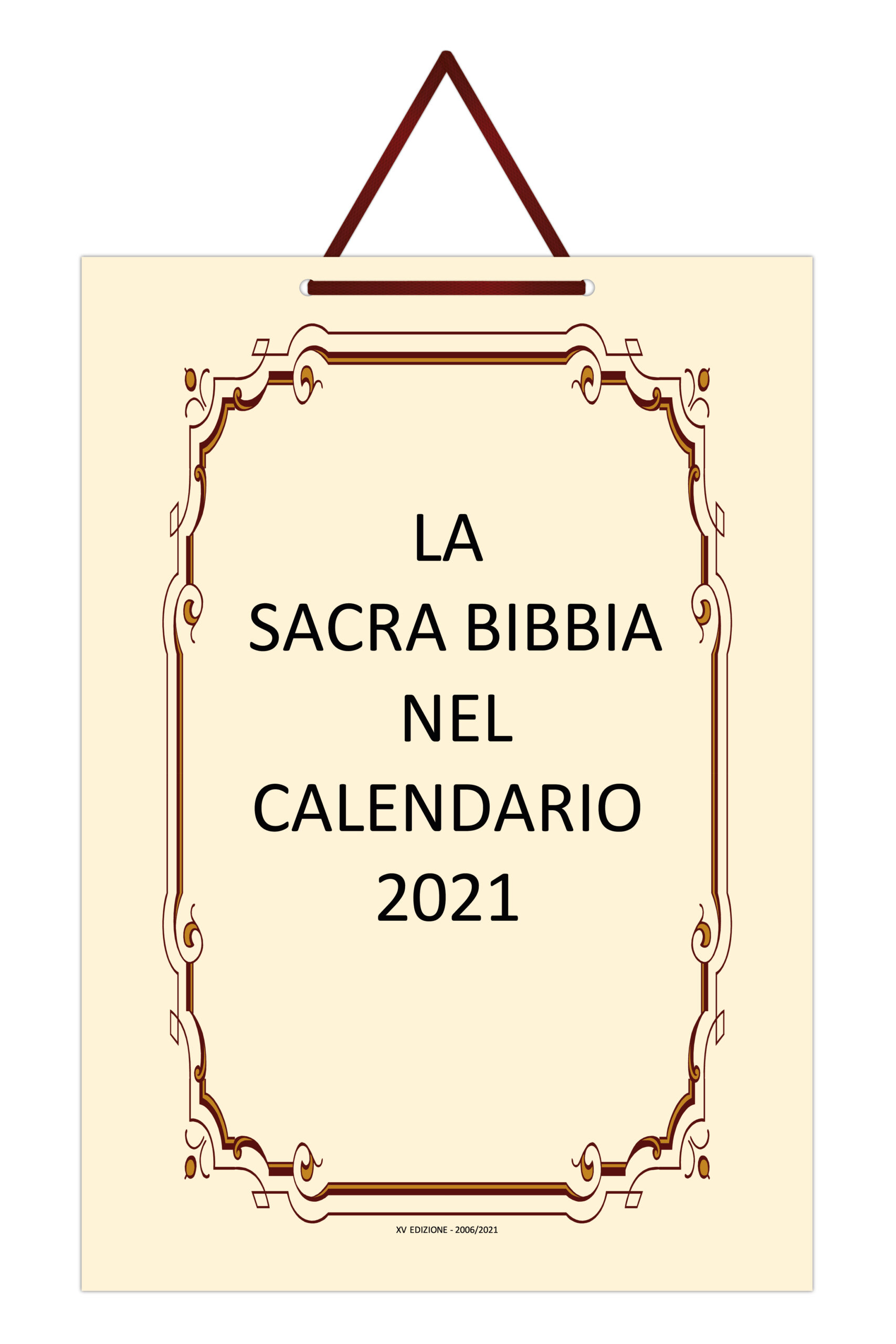 La Sacra Bibbia nel Calendario 2021